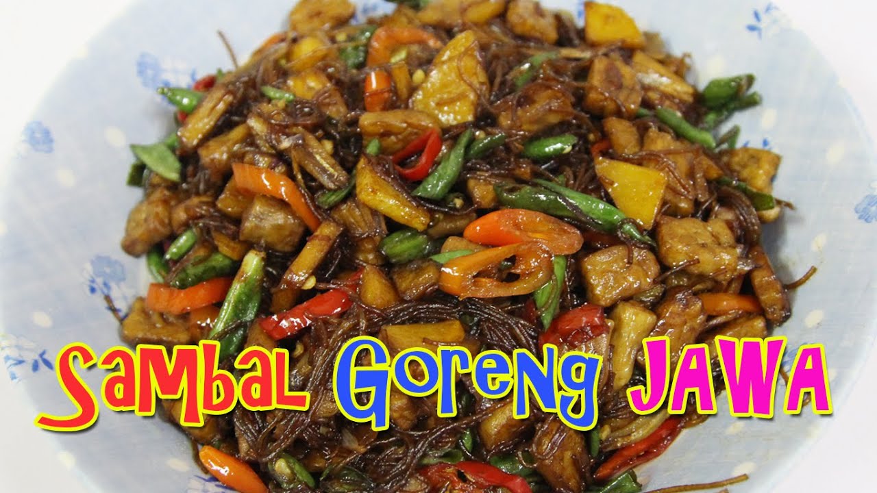 Sambal goreng jawa STEP BY STEP
