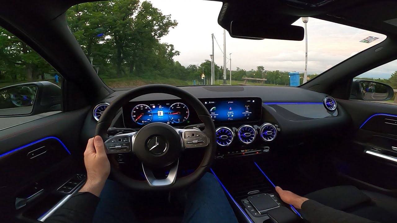 Новый MERCEDES GLA (2020) - POV тест-драйв AMG Line (200 D, 150 л.с., 8G-DCT)