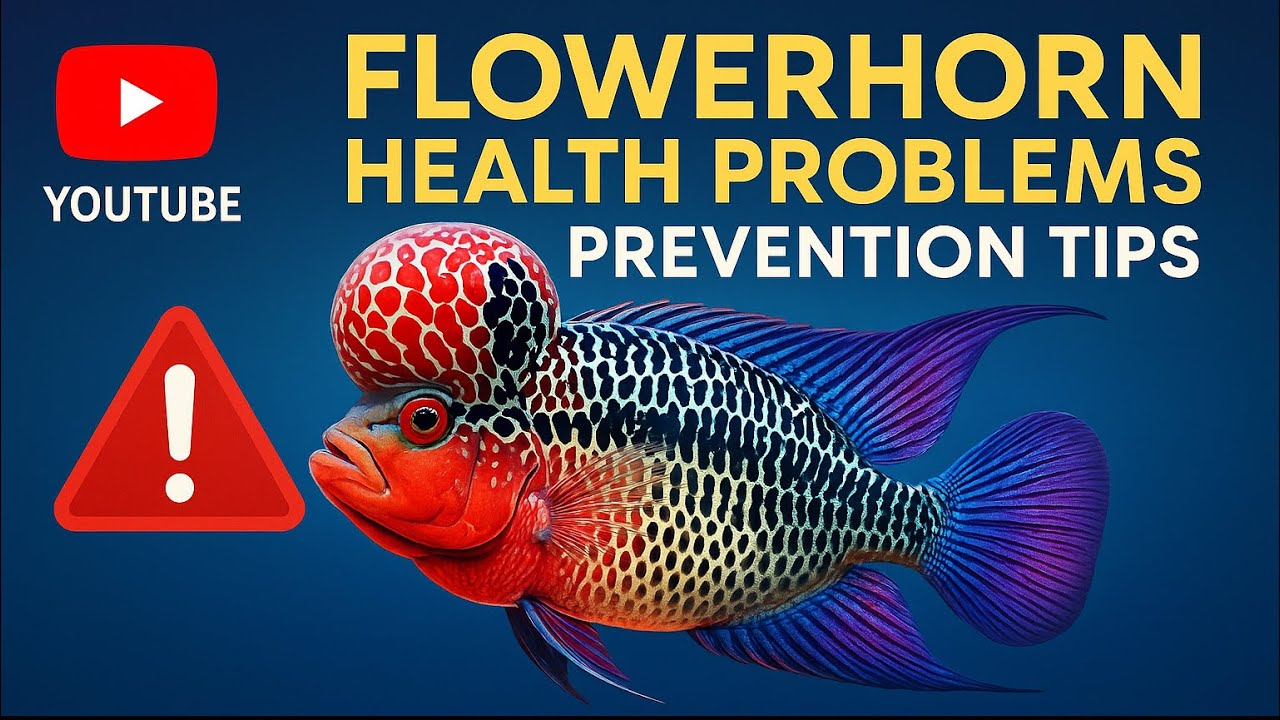 Flowerhorn Health Problems & Prevention Tips | Complete Guide for Beginners Hindi