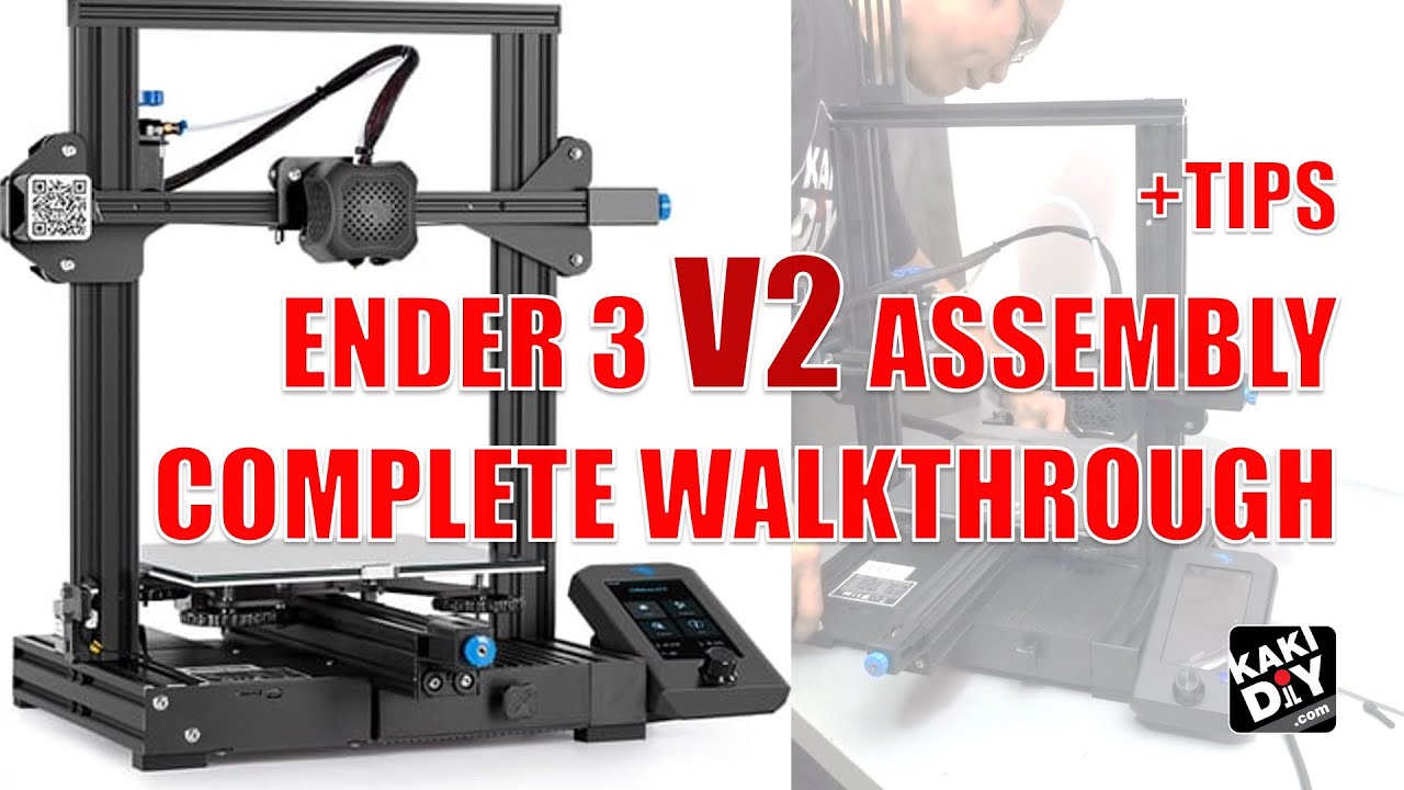 Ender3 V2 Assembly Complete Walkthrough