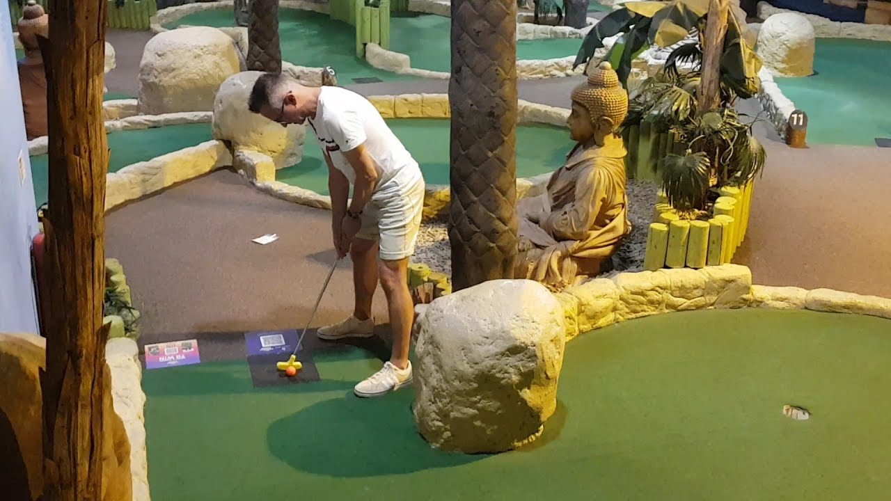 2 HOLE IN ONE'S! NEW from Paradise Island Adventure Golf SHEFFIELD 11/10/23