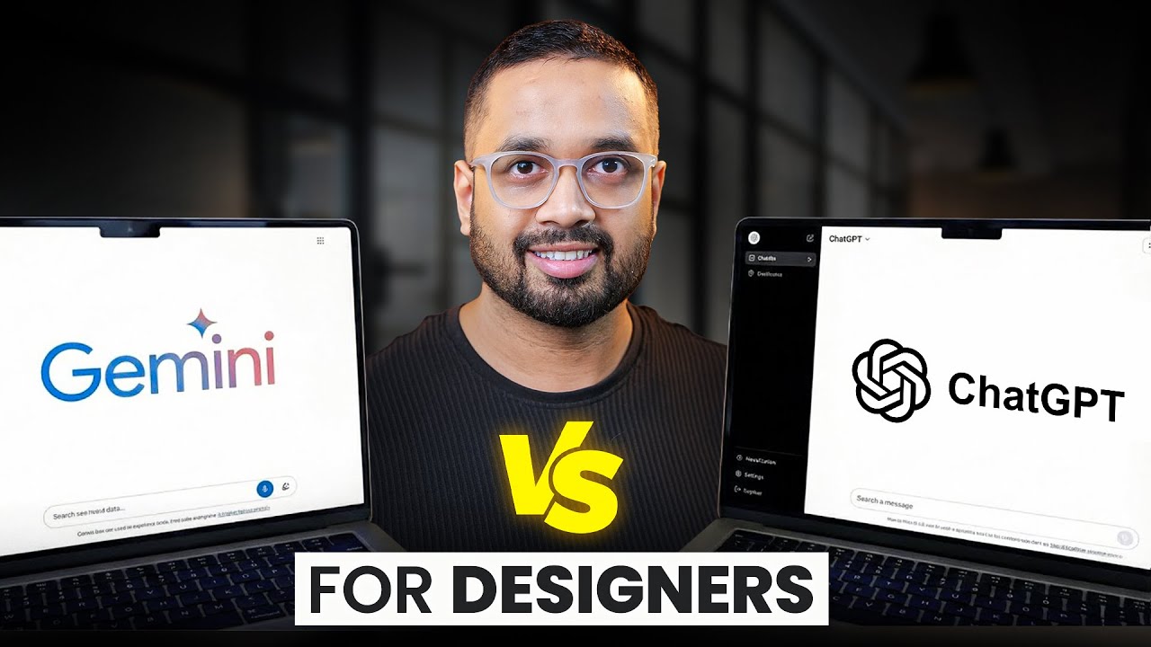 ChatGPT vs Google Gemini | Which AI Is Better for Graphic Designers?