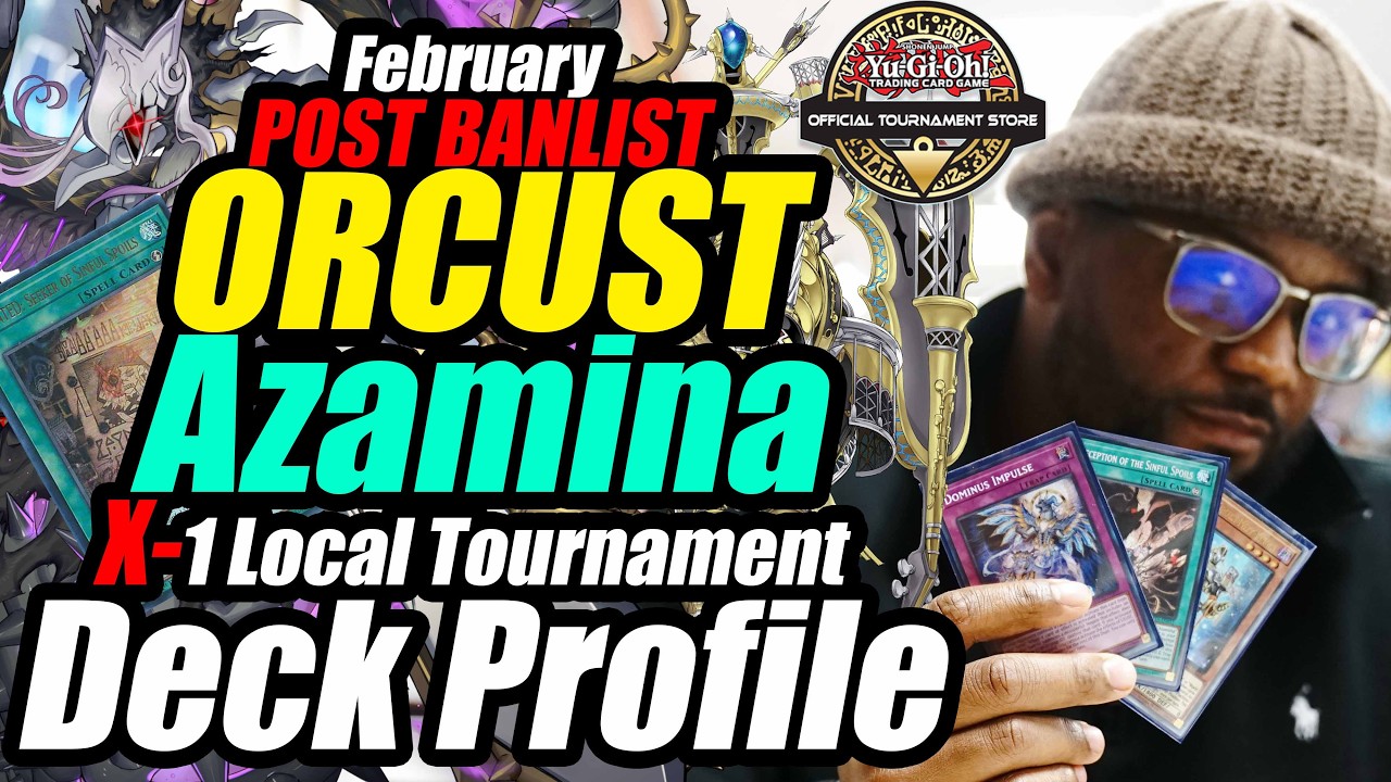 Orcust Deck Profile | ft. Azamina - Post Banlist Yu-Gi-Oh! Tournament | Dom A. | X-1 February 2026