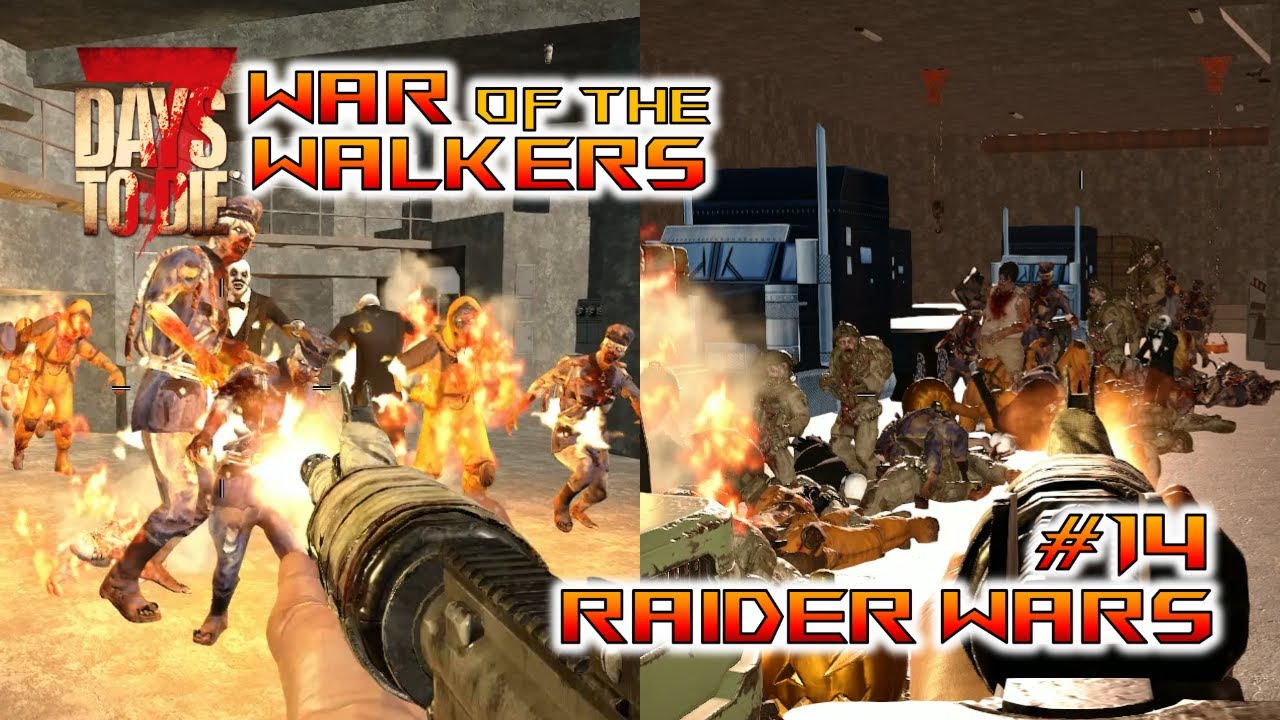 7 Days to Die War of the Walkers Mod | SUPER Infested Absolutely EPIC Area 69 Compound! | Lets Play