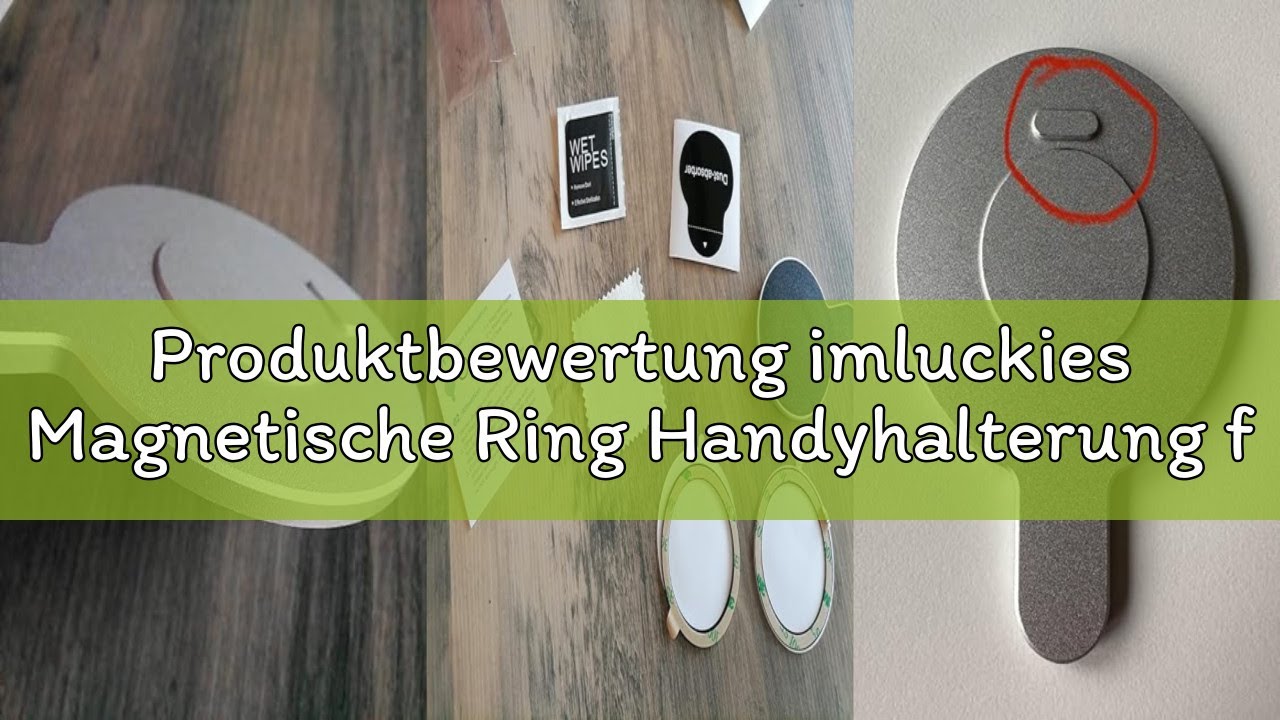 Produktbewertung imluckies Magnetische Ring Handyhalterung für Gimbal Stabilisator, Kompatibel mit D