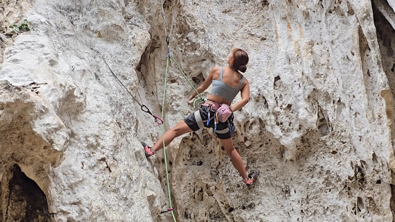태국 끄라비 Sushi 6a+/5.10c (Ao Nang North Wall - Rock n Roll)
