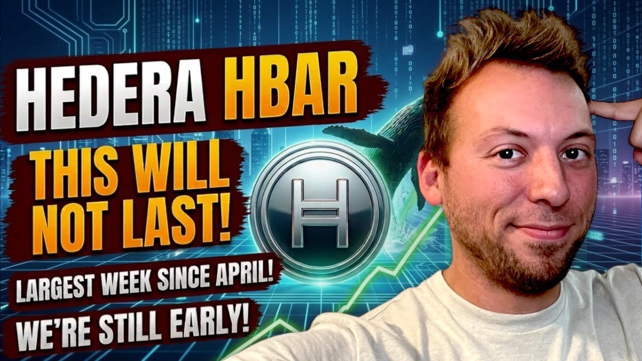 HEDERA HBAR &mdash; Это не продлится долго! Самая масштабная неделя с апреля! Мы всё ещё в начале пути!