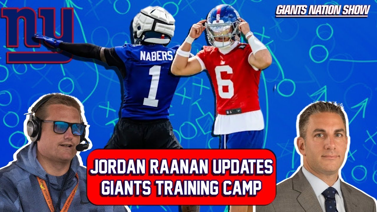 Jordan Raanan Updates Jaxson Dart & Giants Training Camp | 43