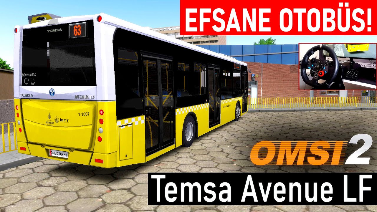 EFSANE OTOB&Uuml;S MODU TEMSA AVENUE LF! - Omsi 2 Fiktiv Szczecin 63 Hattı! G29