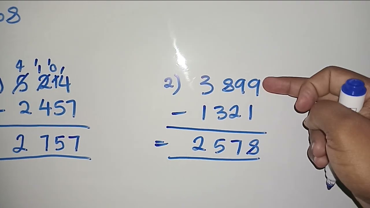 Subtraction Practice - Grade 05 Mathematics