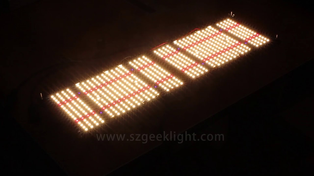 geeklight V4 quantum boards led grow light lm301h UV/IR original Samsung 3000K/3500K +730nm+395nm