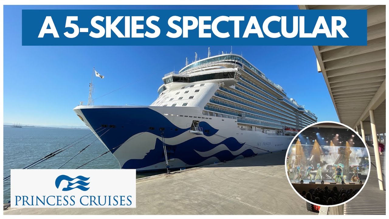 GET THERE EARLY! We experience 5-SKIES in the Princess Theater! SKY PRINCESS - DAY 10 VLOG