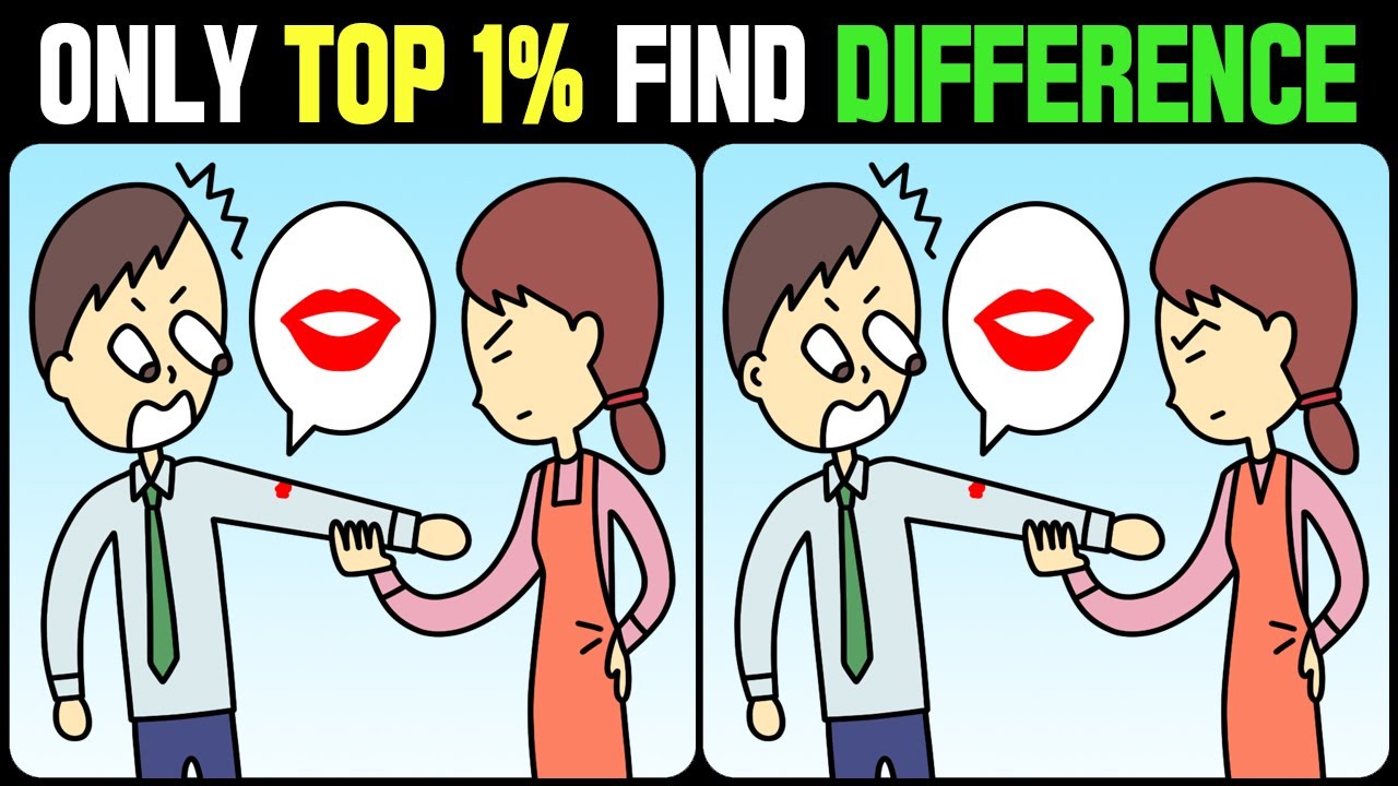 Spot The Difference : Only Genius Find Differences [ Find The Difference #482 ]