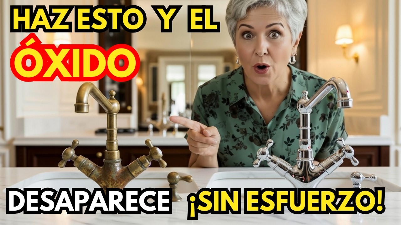 El método para eliminar el óxido  en segundos  Sin Rayar Ni Frotar