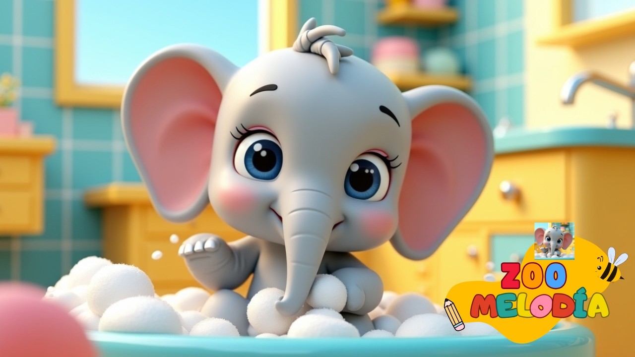 Canções infantis com Eli, o Elefante 🐘 | Explorar, cantar e dançar