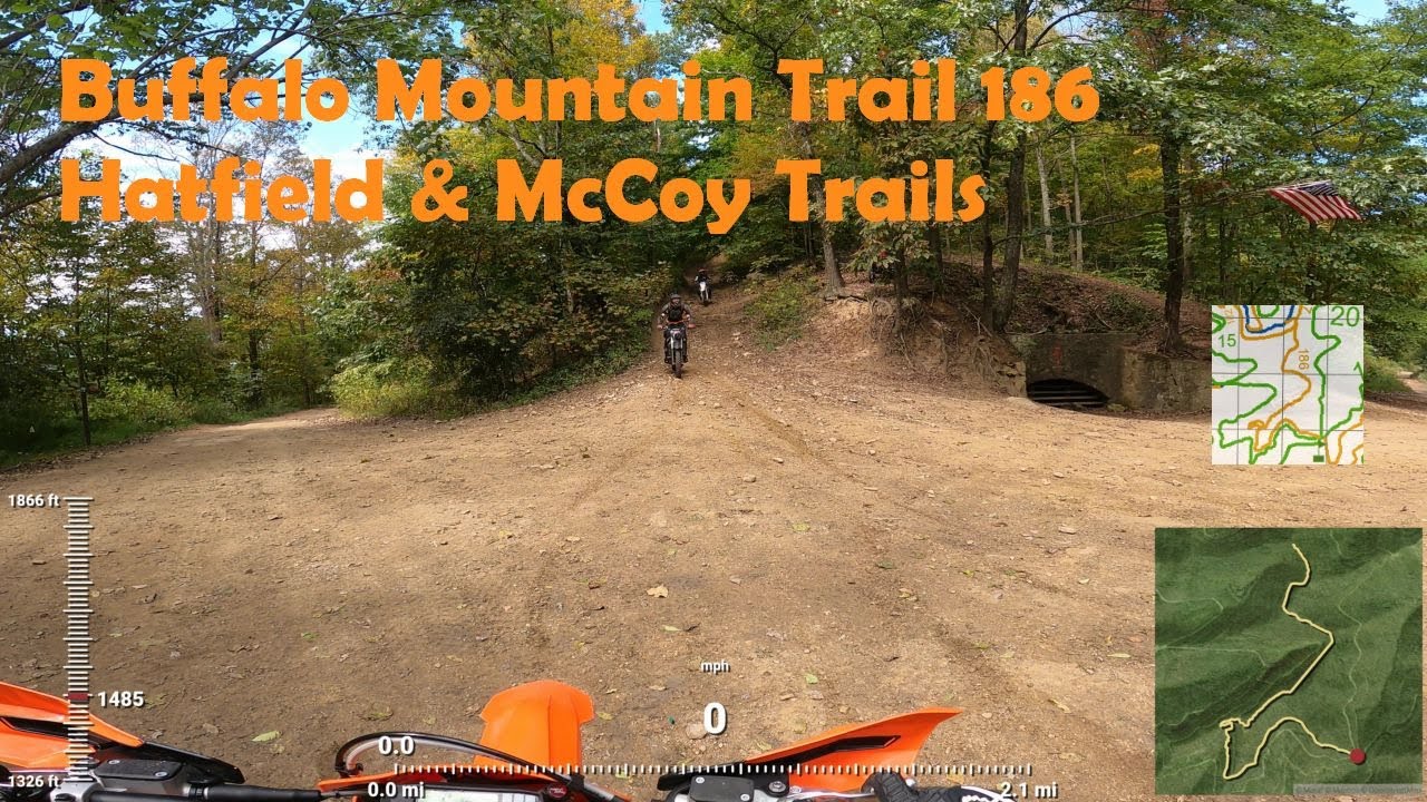 Buffalo Mountain Trail 186 - Hatfield & McCoy Trails