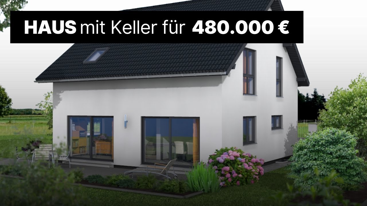 Satteldachhaus mit Keller planen und bauen f&uuml;r 480.000&euro; | Grundriss-Show Ep. 77