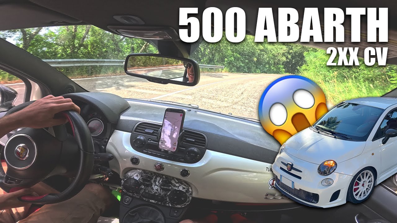 DA PASSEGGERO SU 500 ABARTH PREPARATA!