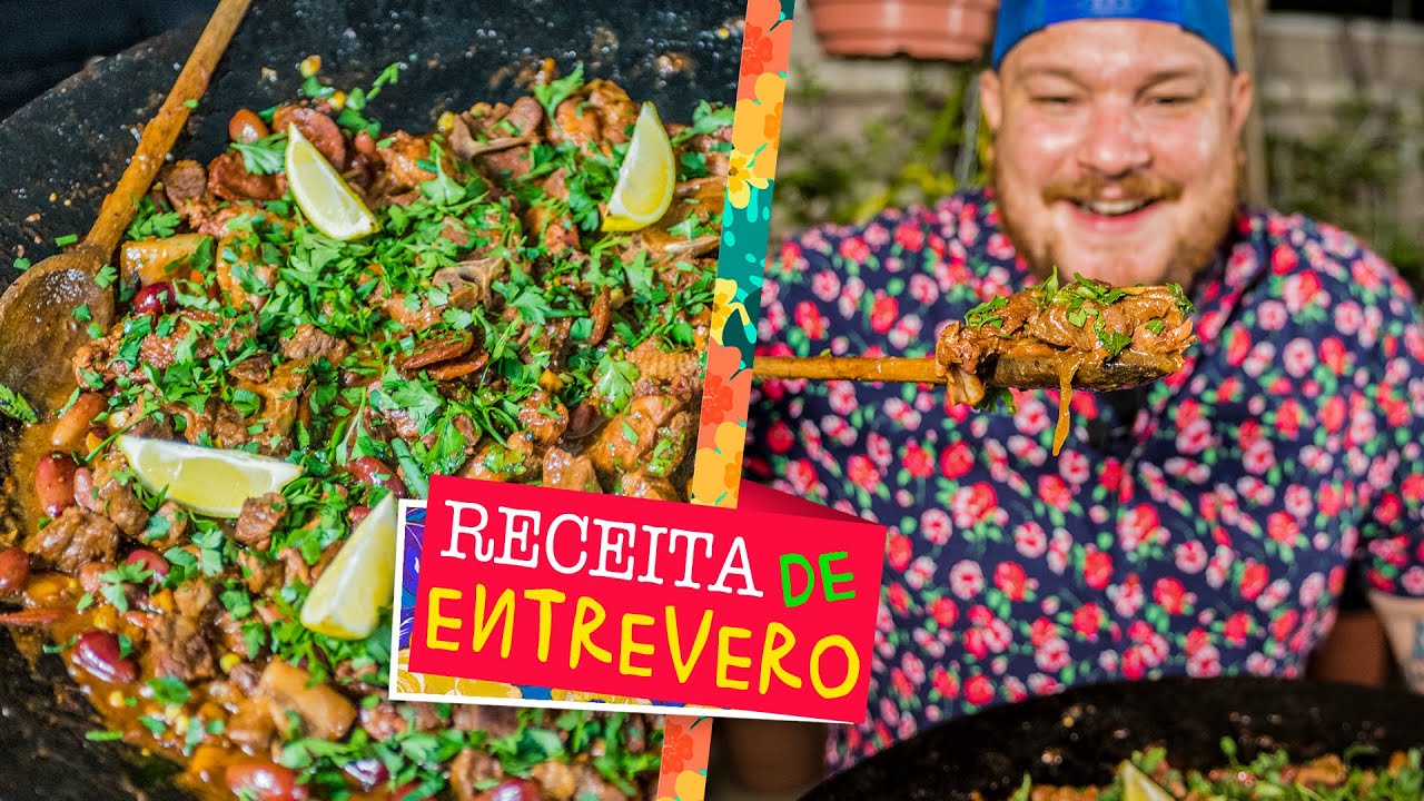 Égua Doido - Entrevero Gaúcho (como fazer entrevero de pinhão no disco de arado)