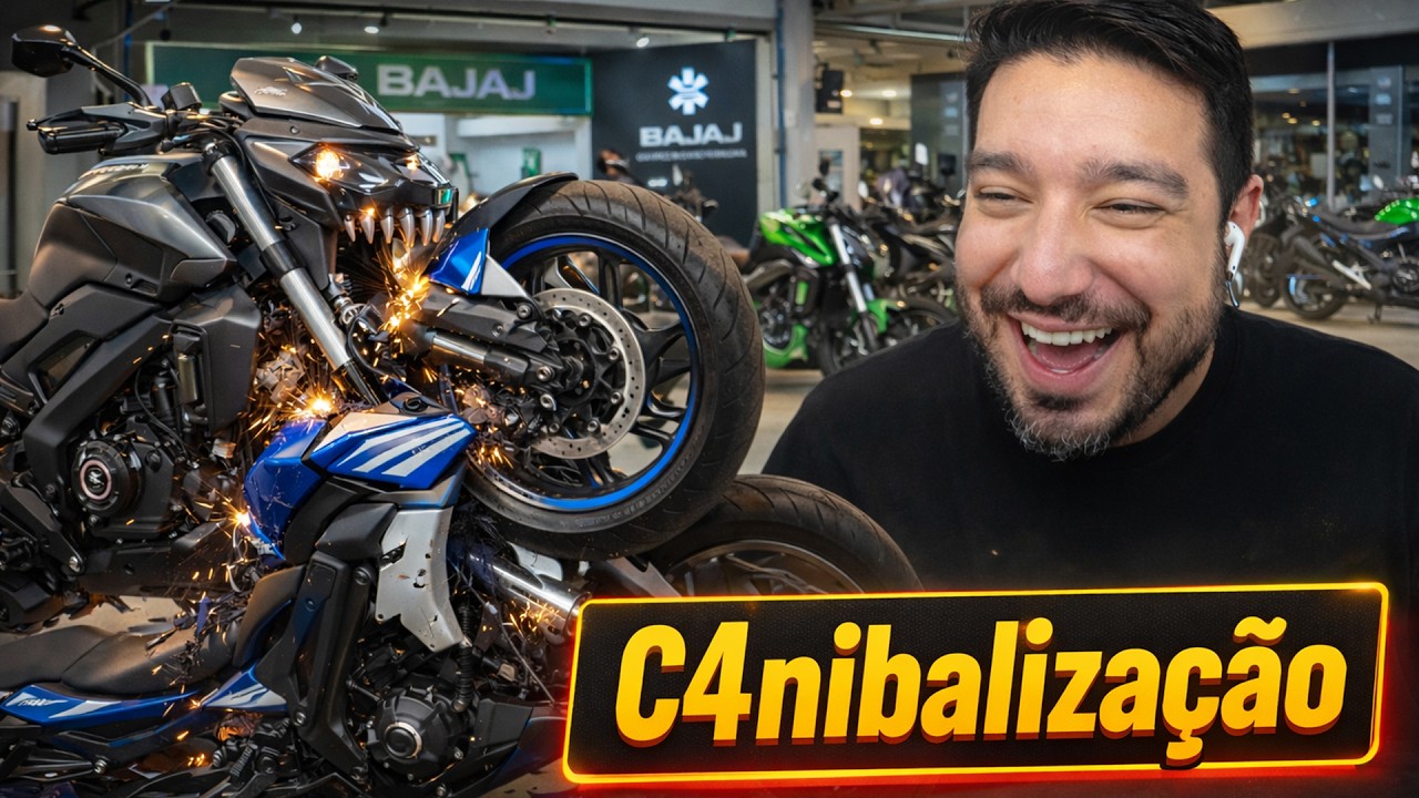 C4nibaliza&ccedil;&atilde;o - Bajaj Dominar 400 X Dominar 250