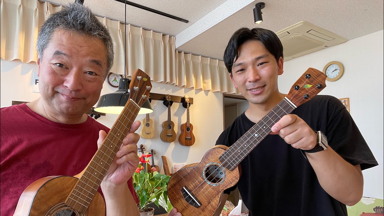2021/7/18 Purity ukulele 工房訪問&カスタムオーダー