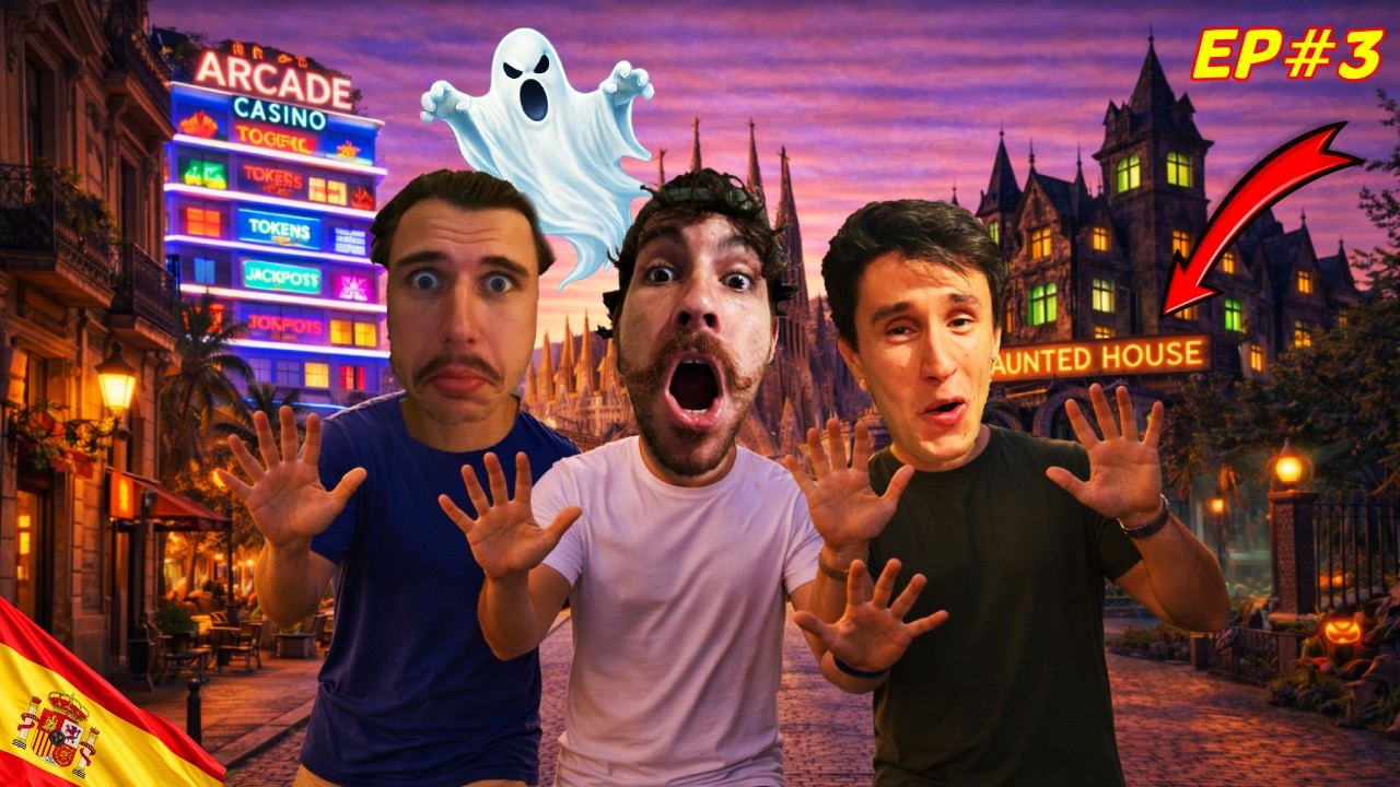 Episode 3 : La maison hantée nous a TRAUMATISÉS 👻  🇪🇸 (VLOG #3)