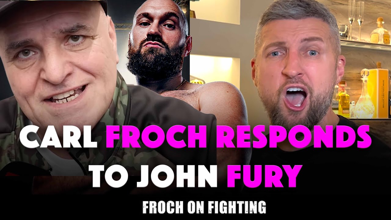 &ldquo;PIPE DOWN. You won&rsquo;t come NEAR ME.&rdquo; Carl Froch's EXPLOSIVE response to John Fury