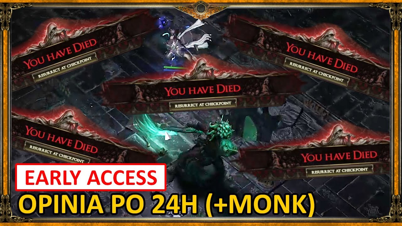 TA GRA JEST... czyli MOJA OPINIA po 24h ◼ + MONK  ◼ Path of Exile 2 (Early Access)