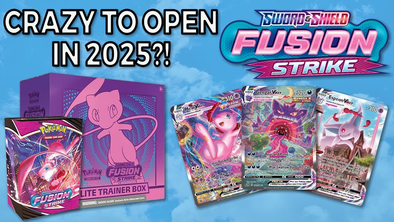 Is Opening Fusion Strike in 2025 CRAZY? Pokemon TCG Opening!