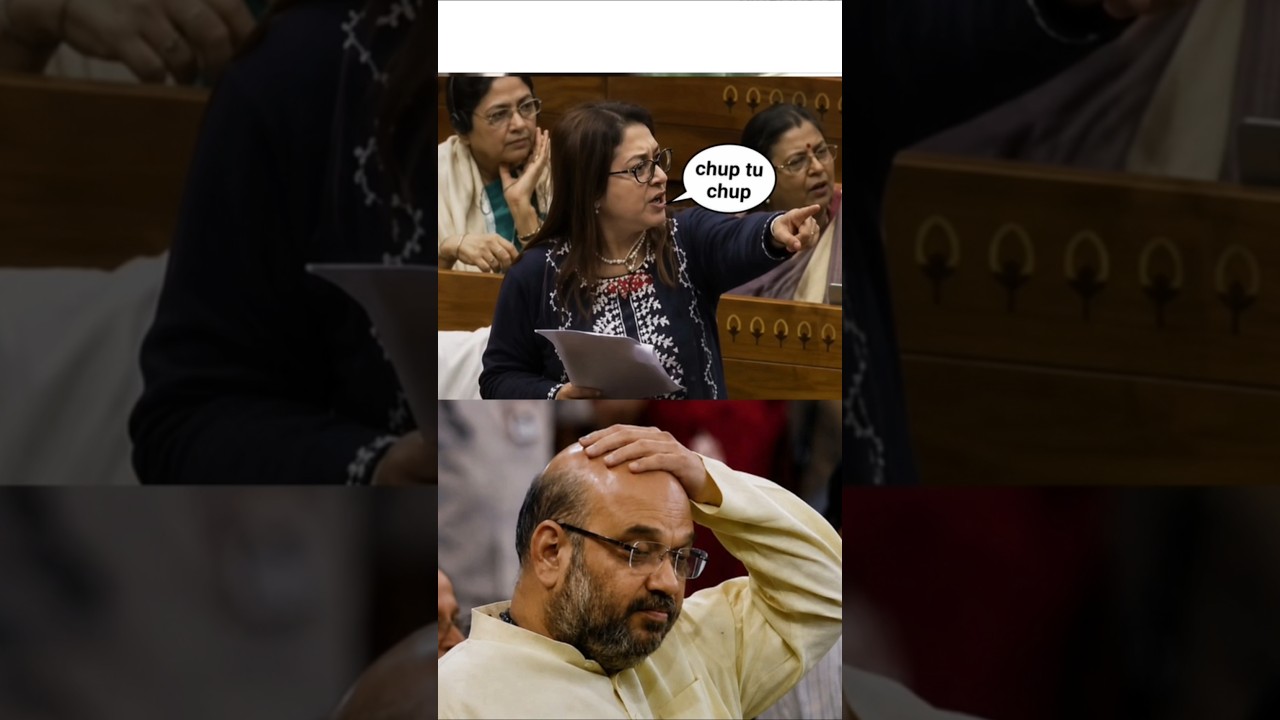 Amit Shah Ko Chup Kra Diya 😂🤣#bjp
