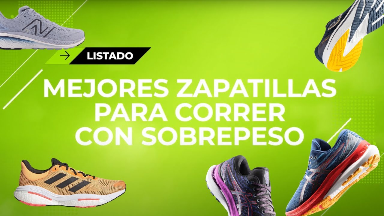 Mejores zapatillas running de máxima amortiguación para correr con sobrepeso (más de 85 kilos)