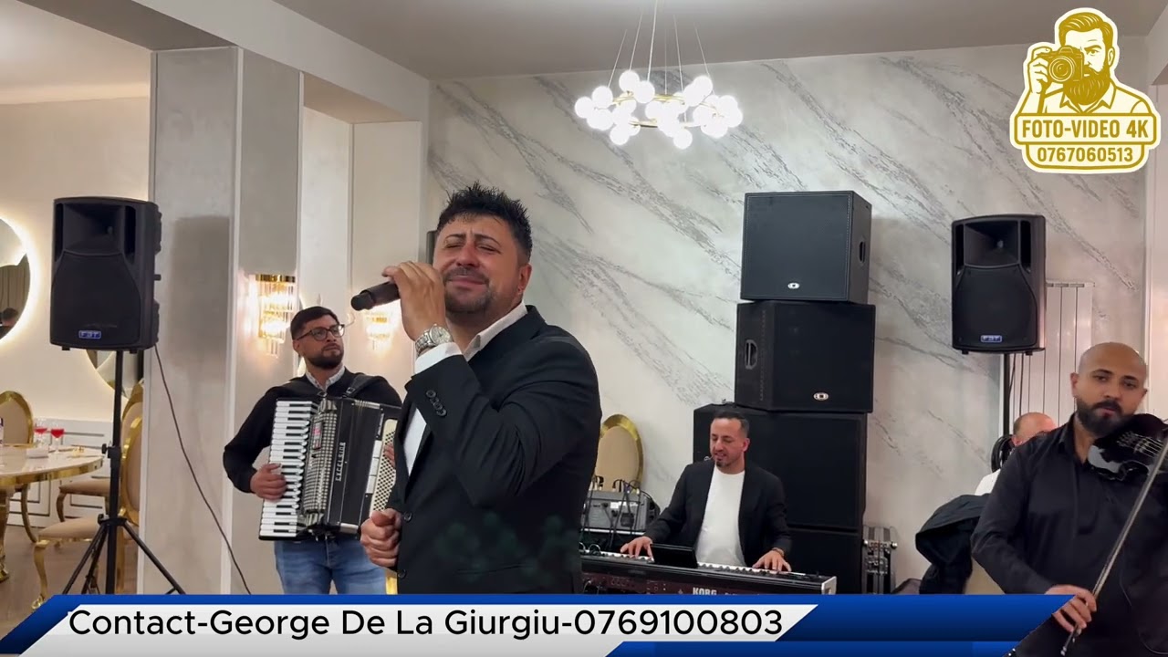 Formație nunți, botezuri George de la Giurgiu-Ce seară minunată cover 