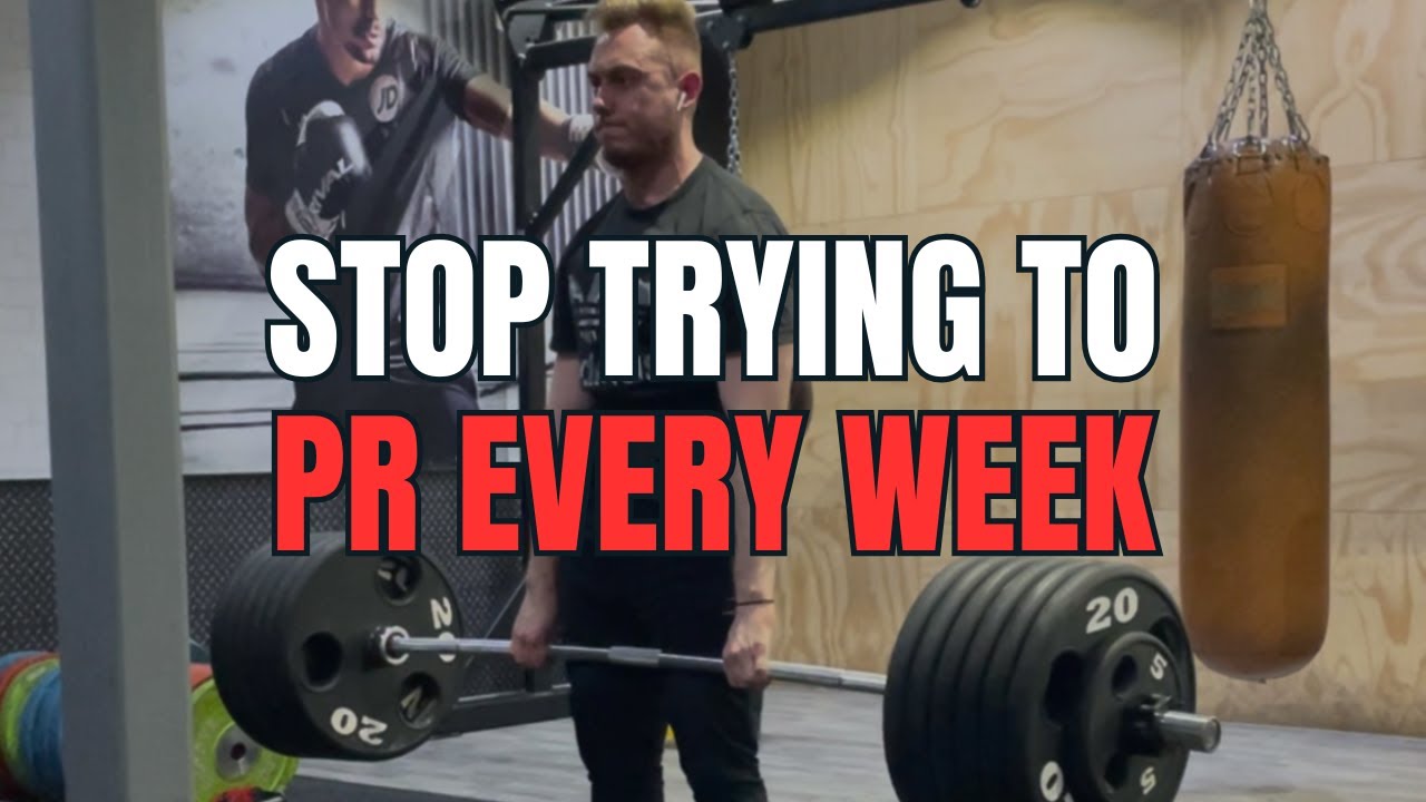 You don’t understand progressive overload
