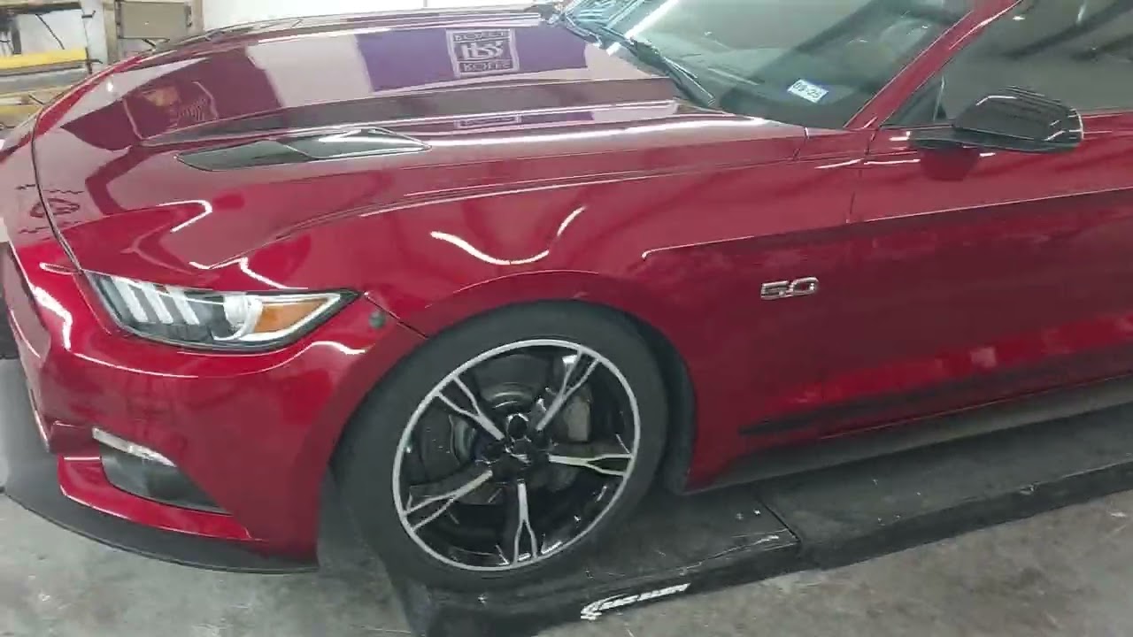 2017 Mustang GT California Special Diamond Fusion graphene coating