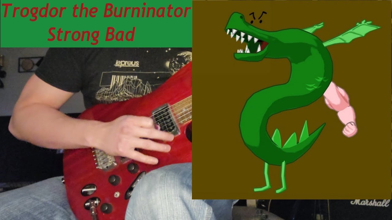 Trogdor the Burninator guitar cover (by Strong Bad)