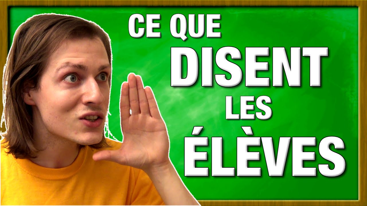CE QUE DISENT LES ELEVES
