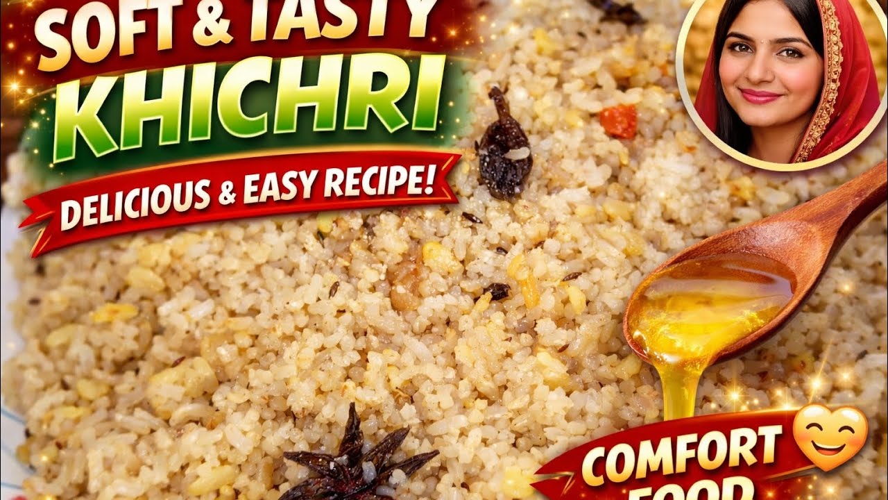 Easy Homemade Khichri Recipe | Healthy & Comfort Food