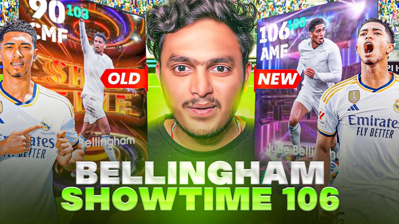 NEW BELLINGHAM 106 🆚 OLD B2B BELLINGHAM | WHO IS BEST?🤔WITH PHENOMINAL PASS | efootball mobile 25