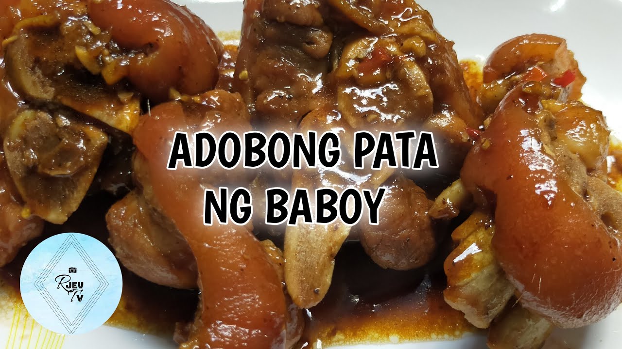 Adobong Pata ng Baboy/ Adobong baboy