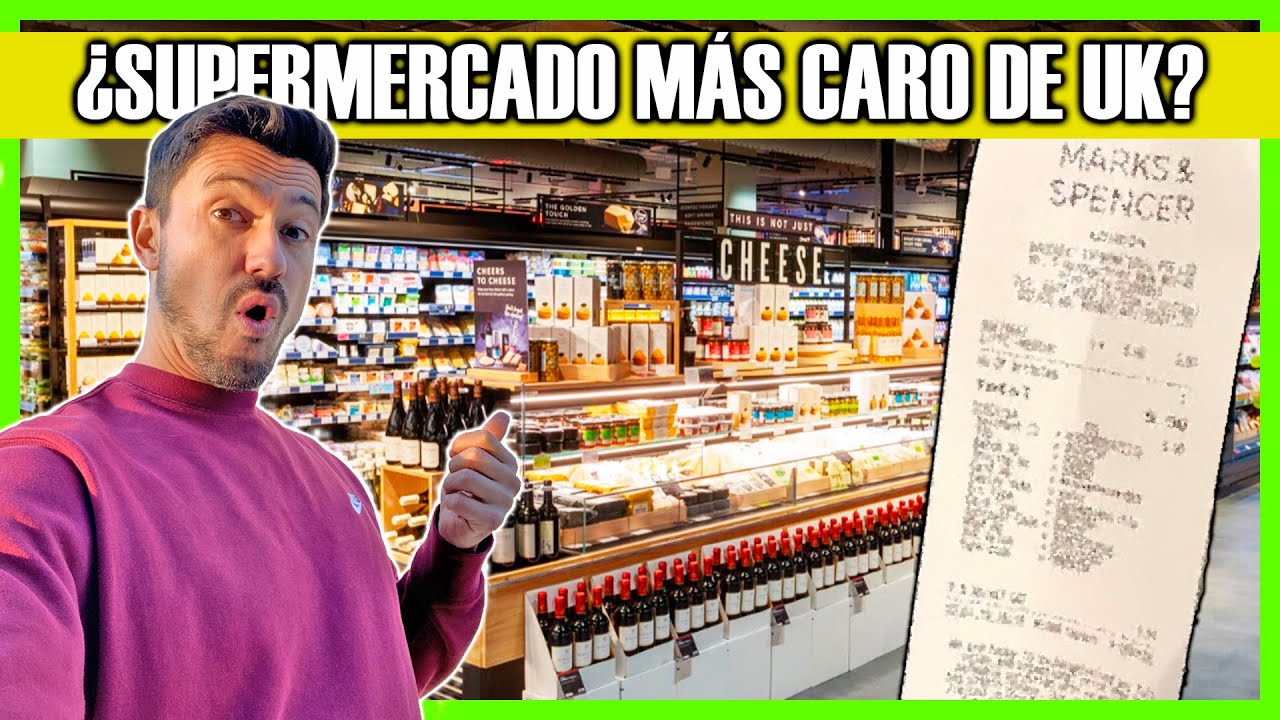 DENTRO del SUPERMERCADO MÁS CARO del REINO UNIDO | ¿Qué cuesta la comida en Londres?