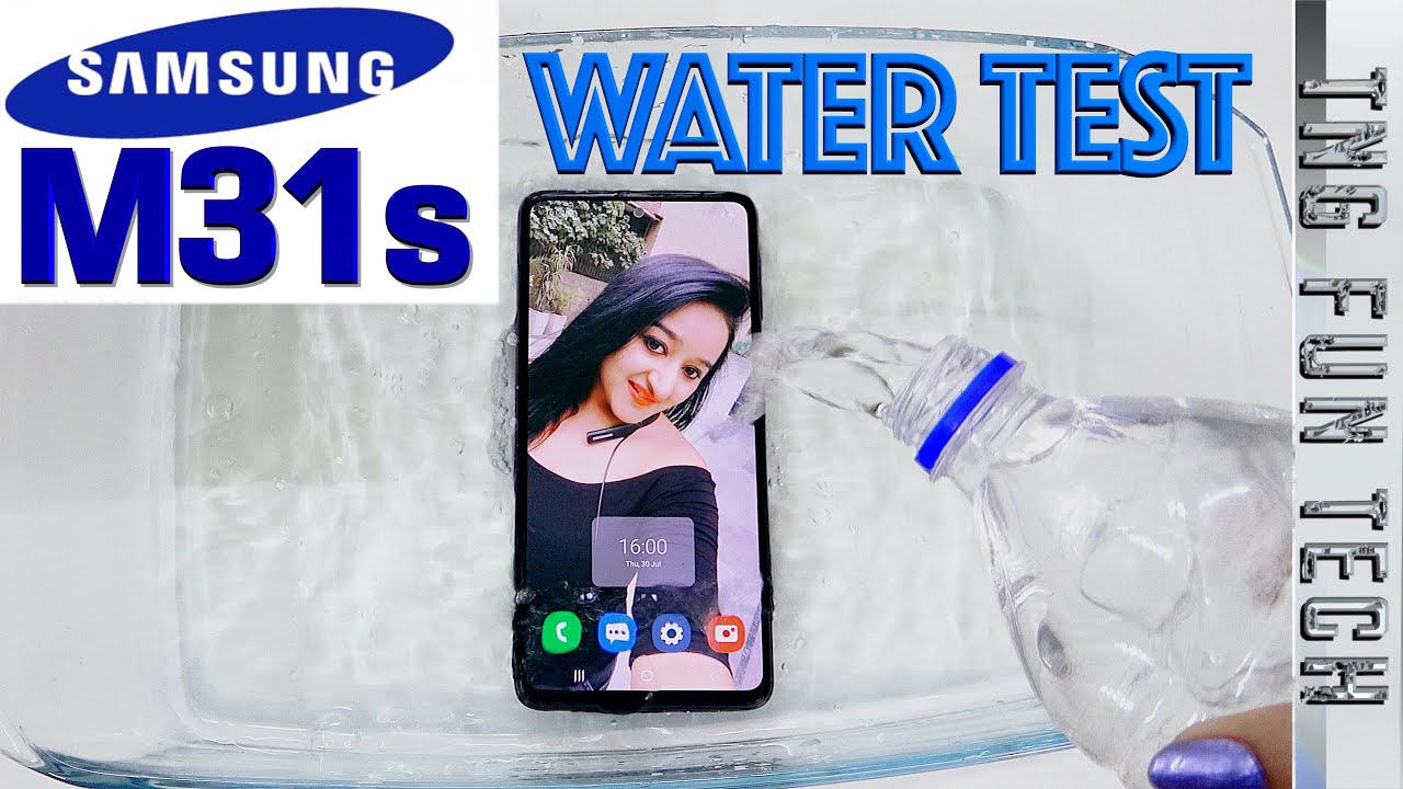 Samsung Galaxy M31s - WATER TEST