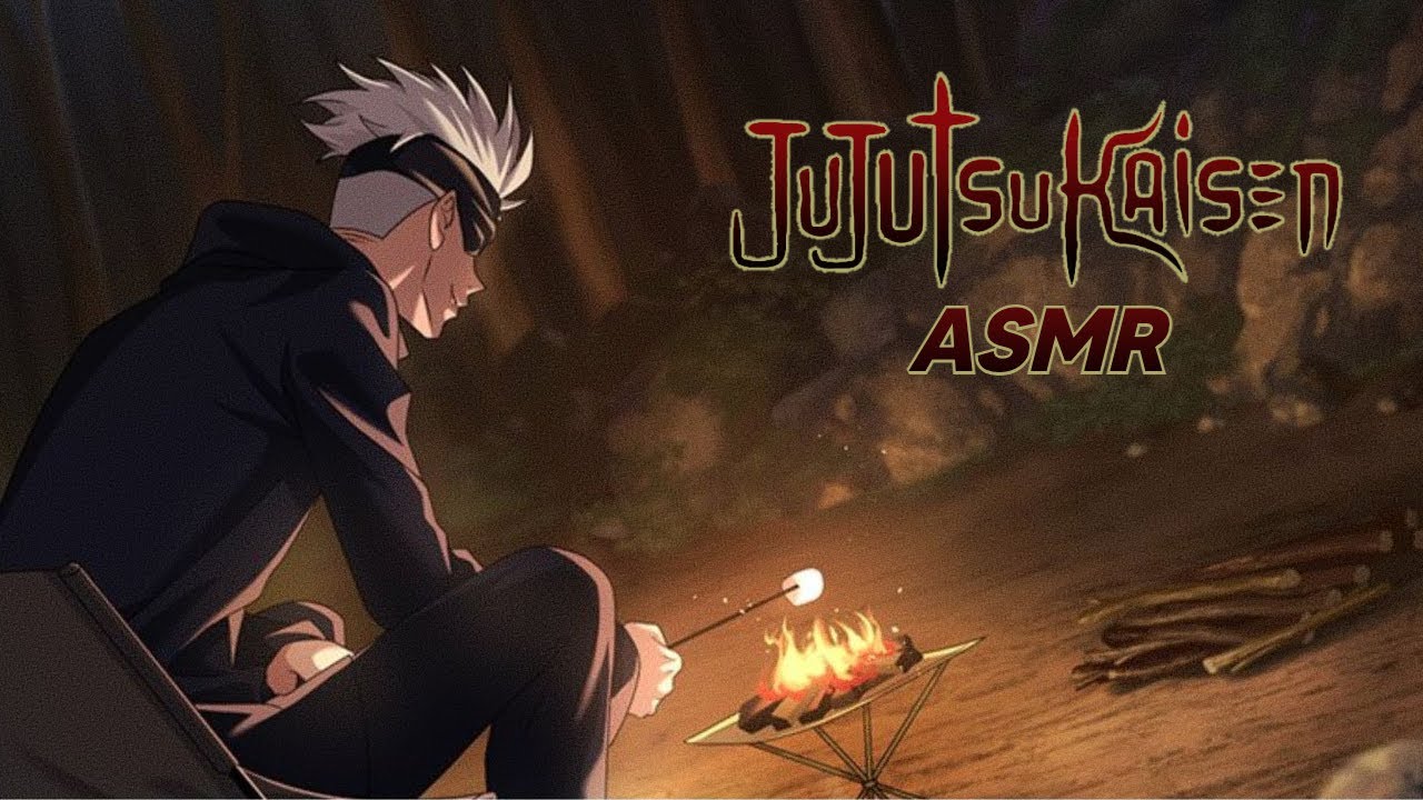 A cozy Jujutsu Kaisen Adventure | The Cursed Shrine | Relaxing ASMR Bedtime Story | Rain Noises