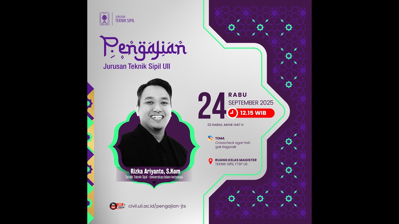 Pengajian Jurusan Teknik Sipil – Rizka Ariyanto, S.Kom