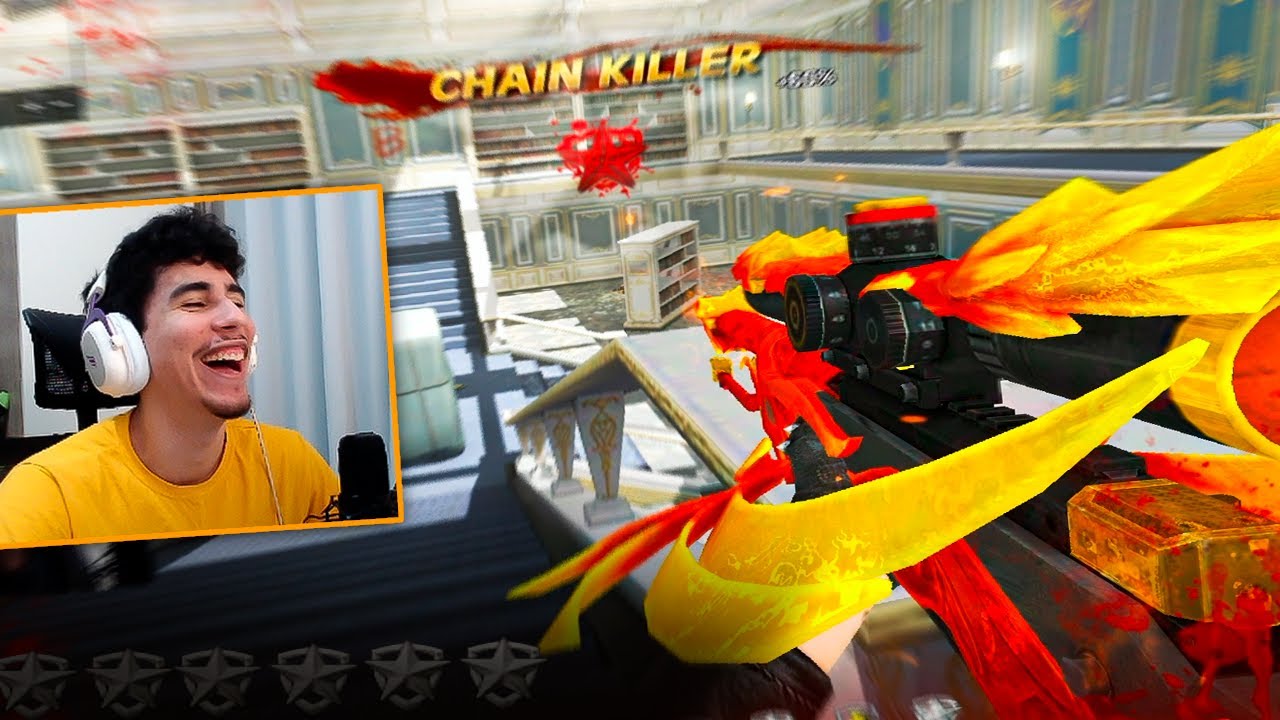 TESTEI A NOVA SNIPER DO POINT BLANK NO @CAMP!