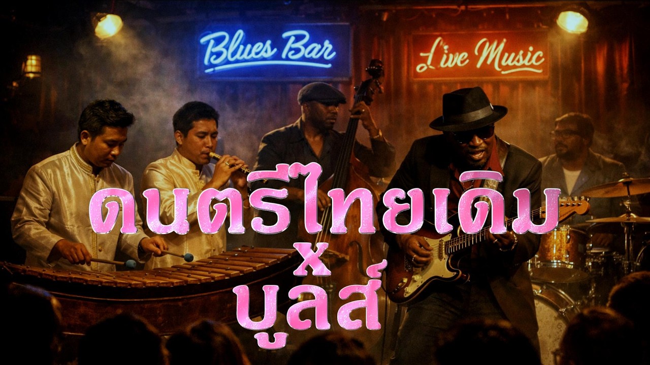 เพลงบรรเลงดนตรีไทยร่วมสมัย x ดนตรีบูลส์ - Traditional Thai music x Blues