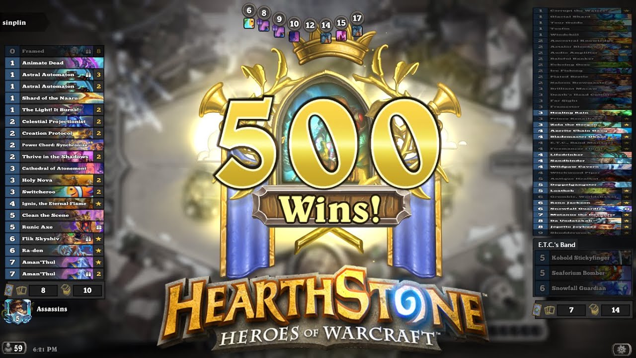 Hearthstone - Shudderwock Shaman Wild Mode Rank 500 Win - Türkçe ( Full HD )