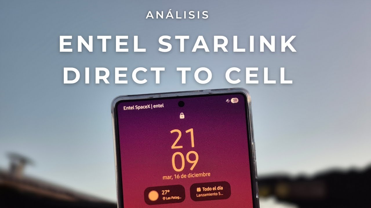 Análisis del servicio Direct to Cell de Entel y SpaceX usando satelites de Starlink en Chile