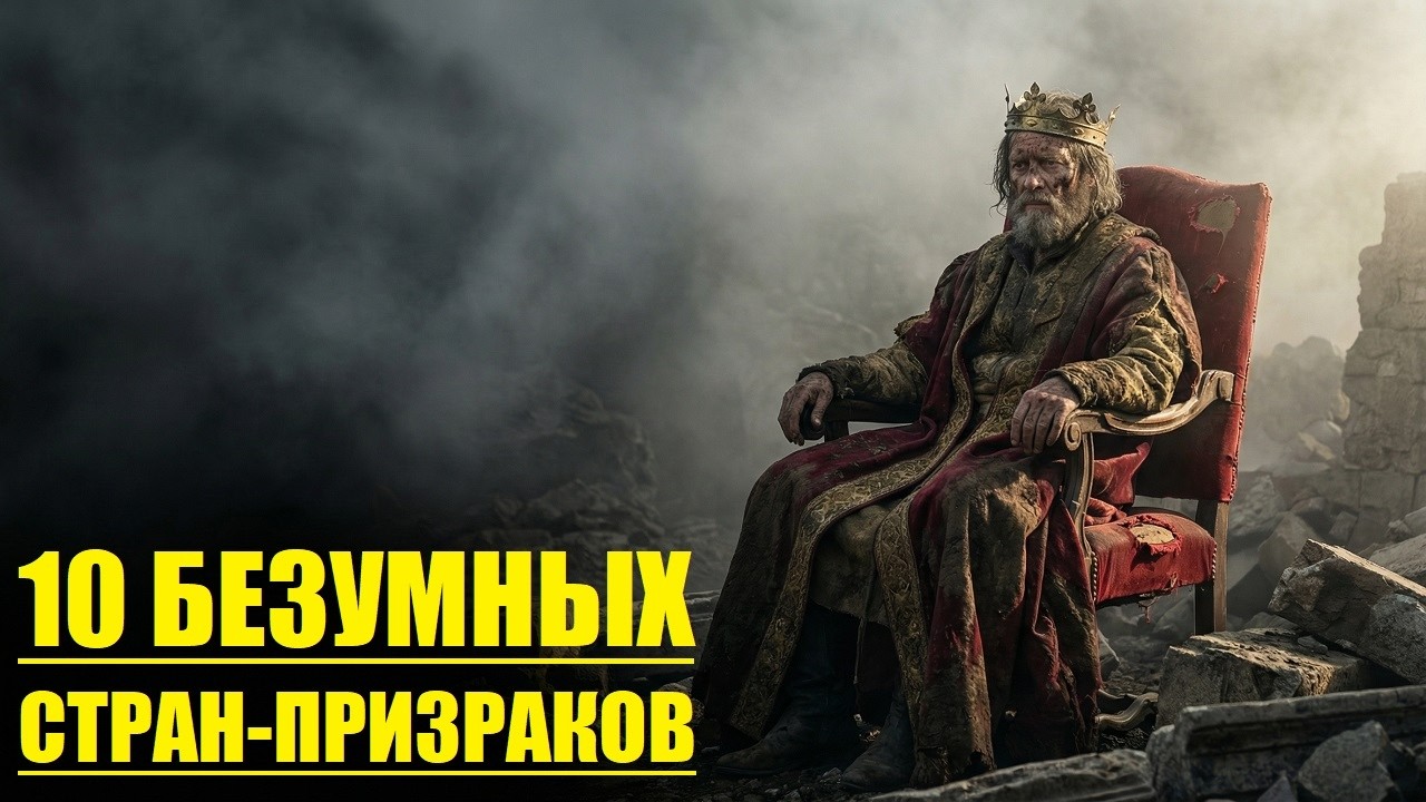 ЭТИХ СТРАН НЕТ НА КАРТЕ 🚫 Топ-10 Государств-Призраков