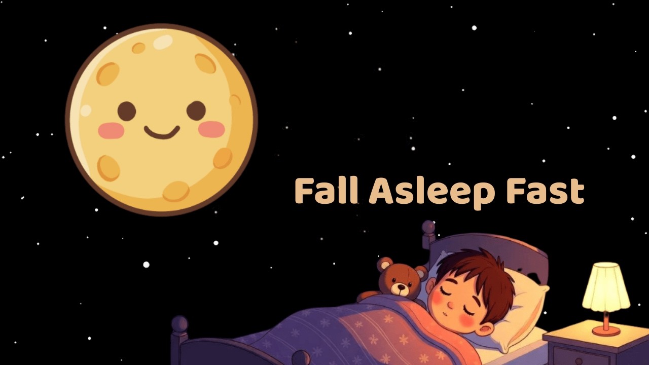 The Moon Is Up! 🌙 Fall Asleep Fast 🌙 Kids Lullaby