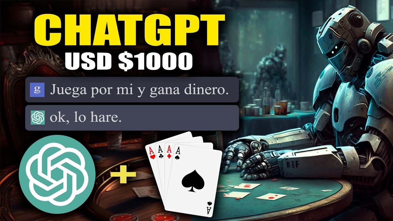 Como usar chatgpt para jugar p&oacute;ker &iquest;por qu&eacute; nadie habla de esto?